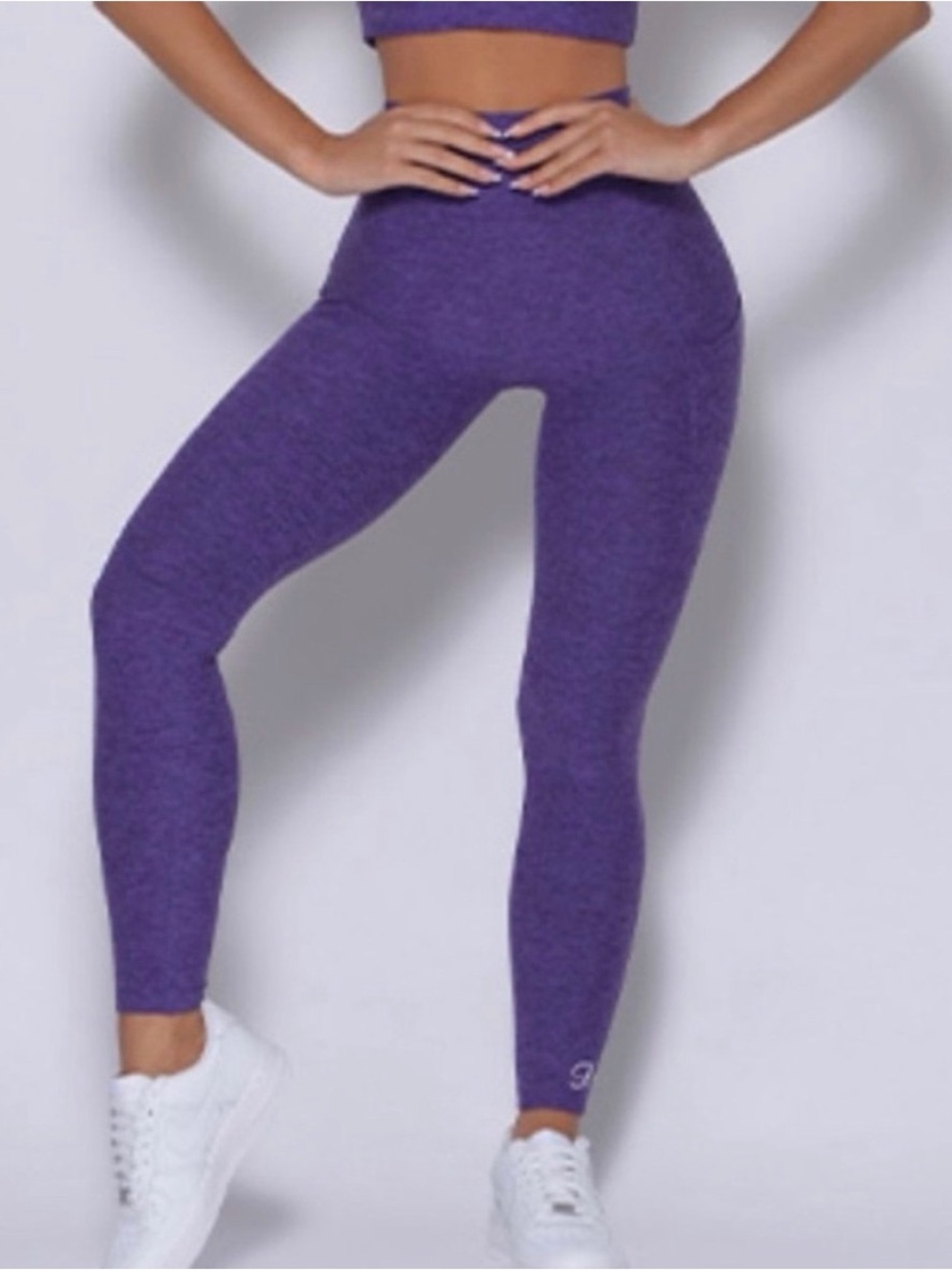 Bombshell Sportswear Purple Heather Leggings